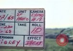 Image of 1st cavalry Division tent area Ankhe South Vietnam, 1965, second 1 stock footage video 65675030375