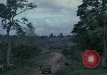 Image of 1st cavalry Division tent area Ankhe South Vietnam, 1965, second 13 stock footage video 65675030375