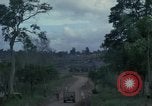 Image of 1st cavalry Division tent area Ankhe South Vietnam, 1965, second 14 stock footage video 65675030375