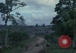 Image of 1st cavalry Division tent area Ankhe South Vietnam, 1965, second 20 stock footage video 65675030375