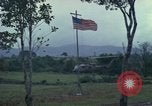 Image of 1st cavalry Division tent area Ankhe South Vietnam, 1965, second 28 stock footage video 65675030375