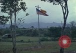 Image of 1st cavalry Division tent area Ankhe South Vietnam, 1965, second 32 stock footage video 65675030375