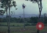 Image of 1st cavalry Division tent area Ankhe South Vietnam, 1965, second 36 stock footage video 65675030375