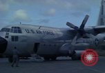 Standbild C-130 Flugzeugen Ankhe Süd Vietnam, 1965, aus Sekunde 11 historischem Filmmaterial Videoclip 65675030378