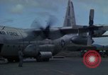 Standbild C-130 Flugzeugen Ankhe Süd Vietnam, 1965, aus Sekunde 31 historischem Filmmaterial Videoclip 65675030378