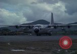 Standbild C-130 Flugzeugen Ankhe Süd Vietnam, 1965, aus Sekunde 38 historischem Filmmaterial Videoclip 65675030378