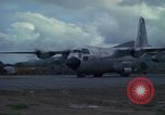 Standbild C-130 Flugzeugen Ankhe Süd Vietnam, 1965, aus Sekunde 50 historischem Filmmaterial Videoclip 65675030378