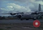 Standbild C-130 Flugzeugen Ankhe Süd Vietnam, 1965, aus Sekunde 52 historischem Filmmaterial Videoclip 65675030378