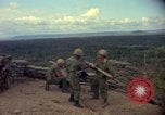 Image of 106mm shell Ankhe South Vietnam, 1966, second 8 stock footage video 65675030381