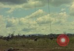 Image of helicopter rappel Ankhe South Vietnam, 1966, second 13 stock footage video 65675030382