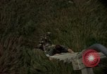 Image of helicopter rappel Ankhe South Vietnam, 1966, second 30 stock footage video 65675030382