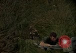 Image of helicopter rappel Ankhe South Vietnam, 1966, second 39 stock footage video 65675030382
