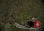 Image of helicopter rappel Ankhe South Vietnam, 1966, second 47 stock footage video 65675030382