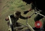 Image of helicopter rappel Ankhe South Vietnam, 1966, second 51 stock footage video 65675030382