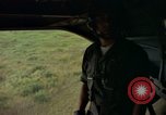 Image of helicopter rappel Ankhe South Vietnam, 1966, second 57 stock footage video 65675030382