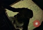 Image of helicopter rappel Ankhe South Vietnam, 1966, second 62 stock footage video 65675030382