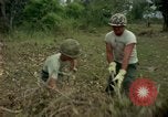 Standbild clearing Brush Ankhe Süd Vietnam, 1965, aus Sekunde 34 historischem Filmmaterial Videoclip 65675030389