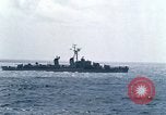Image of American destroyers passing in review Atlantic Ocean, 1962, second 20 stock footage video 65675030396