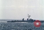 Image of American destroyers passing in review Atlantic Ocean, 1962, second 51 stock footage video 65675030396