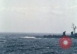 Image of American destroyers passing in review Atlantic Ocean, 1962, second 57 stock footage video 65675030396