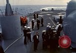 Image of HUS1 UH-34D Seahorse lands on USS North Hampton Atlantic Ocean, 1962, second 9 stock footage video 65675030397
