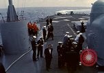 Image of HUS1 UH-34D Seahorse lands on USS North Hampton Atlantic Ocean, 1962, second 10 stock footage video 65675030397