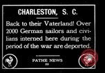 Image of Two Thousand German internees repatriated Charleston South Carolina USA, 1919, second 1 stock footage video 65675030401