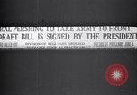 Standbild Woodrow Wilson New York United States USA, 1917, aus Sekunde 25 historischem Filmmaterial Videoclip 65675030402