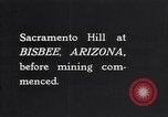 Immagine di Miniere di cava Bisbee Arizona USA, 1927, secondo 11 filmato di repertorio 65675030404