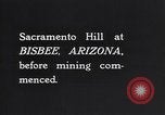 Immagine di Miniere di cava Bisbee Arizona USA, 1927, secondo 16 filmato di repertorio 65675030404
