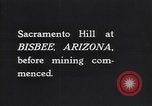 Immagine di Miniere di cava Bisbee Arizona USA, 1927, secondo 17 filmato di repertorio 65675030404