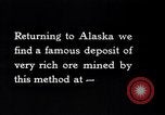 Image of shrinkage stoping Kennecott Alaska USA, 1927, second 26 stock footage video 65675030408