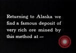 Image of shrinkage stoping Kennecott Alaska USA, 1927, second 27 stock footage video 65675030408