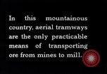 Standbild Tramway Kennecott Alaska USA, 1927, aus Sekunde 35 historischem Filmmaterial Videoclip 65675030412