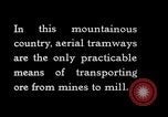 Standbild Tramway Kennecott Alaska USA, 1927, aus Sekunde 36 historischem Filmmaterial Videoclip 65675030412