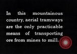 Standbild Tramway Kennecott Alaska USA, 1927, aus Sekunde 41 historischem Filmmaterial Videoclip 65675030412