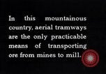 Standbild Tramway Kennecott Alaska USA, 1927, aus Sekunde 42 historischem Filmmaterial Videoclip 65675030412