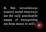 Standbild Tramway Kennecott Alaska USA, 1927, aus Sekunde 43 historischem Filmmaterial Videoclip 65675030412