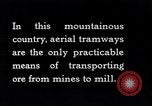 Standbild Tramway Kennecott Alaska USA, 1927, aus Sekunde 44 historischem Filmmaterial Videoclip 65675030412