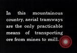 Standbild Tramway Kennecott Alaska USA, 1927, aus Sekunde 45 historischem Filmmaterial Videoclip 65675030412