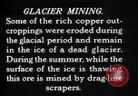 Image of glacier mining Kennecott Alaska USA, 1927, second 9 stock footage video 65675030415