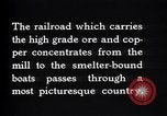 Image of Alaskan Valley Kennecott Alaska USA, 1927, second 6 stock footage video 65675030416