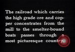 Image of Alaskan Valley Kennecott Alaska USA, 1927, second 11 stock footage video 65675030416