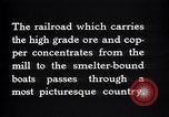 Image of Alaskan Valley Kennecott Alaska USA, 1927, second 13 stock footage video 65675030416