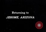 Image la coupe horizontale et méthode de remplissage Jerome Arizona USA, 1927, de la seconde 1 séquences d'archives historiques vidéo 65675030427