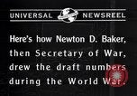 Standbild Newton D Baker United States USA, 1918, aus Sekunde 4 historischem Filmmaterial Videoclip 65675030444