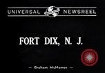 Standbild Fort Dix Bau New Jersey United States USA, 1939, aus Sekunde 4 historischem Filmmaterial Videoclip 65675030445