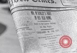 Standbild Präsident William McKinley's Tod und Begräbnis Buffalo New York USA, 1901, aus Sekunde 15 historischem Filmmaterial Videoclip 65675030450