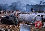 Image of Troops dismantle Fire Base Myron Cambodia, 1970, second 33 stock footage video 65675030458