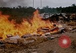 Image of dismantling Fire Base Myron Cambodia, 1970, second 24 stock footage video 65675030460